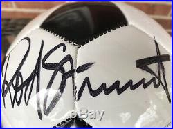 Rod Stewart Authentic Autographed Soccer Ball