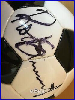 Rod Stewart Authentic Autographed Soccer Ball. Great Condition