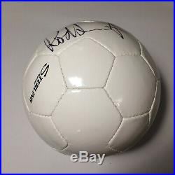 Rod Stewart Authentic Autographed Soccer Ball Stage Used Ships Free