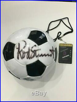 Rod Stewart Autograph Soccer Ball Signed 2018 Endymion Mardi Gras Backstage Pass