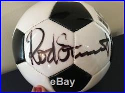 Rod Stewart Autographed Signed Soccer Ball Mardi Gras 2018 Endymion Extravaganza