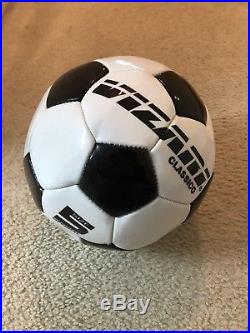 Rod Stewart Autographed Soccer Ball from Las Vegas show 2014