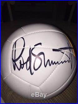 Rod Stewart Autographed f50 Size 5 Addidas Soccer Ball