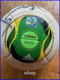 Rod Stewart Signed 2013 Confederations Cup Brasil Size 5 Soccer Ball JSA COA