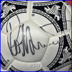 Rod Stewart Signed Autographed Adidas Soccer Ball Beckett BAS