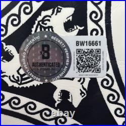 Rod Stewart Signed Autographed Adidas Soccer Ball Beckett BAS