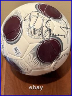 Rod Stewart Signed Autographed Soccer Ball