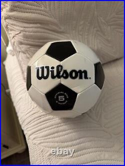 Rod Stewart Signed Soccer Ball