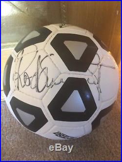 Rod Stewart Soccer Ball Authentic and Autographed