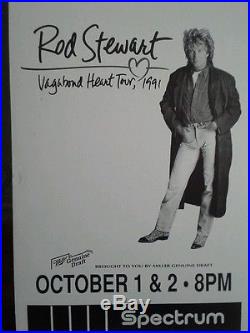 Rod Stewart signed soccer ball