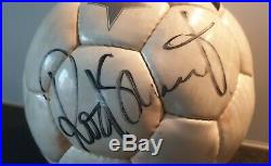 Rod Stewart tour 2005 autographed soccer ball signed derbystar Hot legs Holland