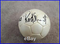 Rod stewart Signed Soccer Ball Football diadora italia size 5 a italy usa bidder