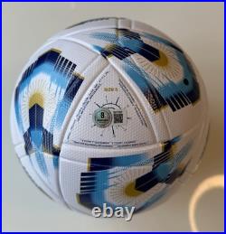 Rodrigo De Paul Argentina Autographed National Team Soccer Ball Beckett BAS COA