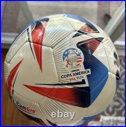 Rodrygo Goes Signed 2024 Copa America Soccer Ball Brazil Exact Proof RODRYGO