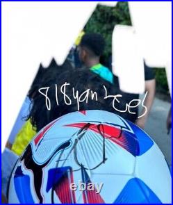 Rodrygo Goes Signed 2024 Copa America Soccer Ball Brazil Exact Proof RODRYGO