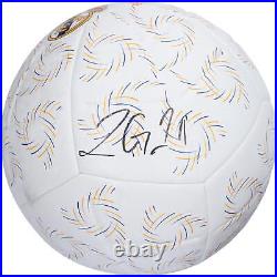 Rodrygo Real Madrid Autographed Soccer Ball Fanatics Authentic Certified