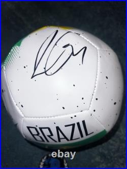 Rodrygo Signed Official Brazil Soccer Ball World Cup Real Madrid Star Beckett