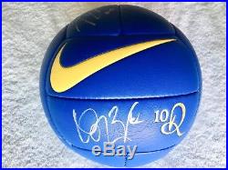 Ronaldinho 10R Nike Leather Soccer Ball Signed By 2008-'09 Inter Milan Players