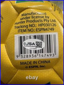 Ronaldinho Gaucho Autographed Signed Soccer Ball Brazil Barcelona Milan JSA COA
