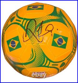 Ronaldinho Signed Autographed Brazil Soccer Ball JSA LOA