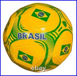 Ronaldinho Signed Autographed Brazil Soccer Ball JSA LOA