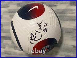 Ronaldinho Signed Official Paris Saint-Germain Soccer Ball Legend Brazil JSA COA