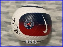 Ronaldinho Signed Official Paris Saint-Germain Soccer Ball Legend Brazil JSA COA