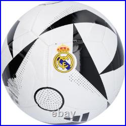 Ronaldo Nazario Real Madrid CF Autographed White Adidas Logo Soccer Ball