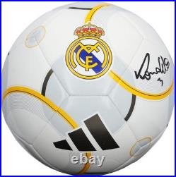 Ronaldo Nazario Real Madrid CF Signed Yellow and Gold Real Madrid Soccer Ball