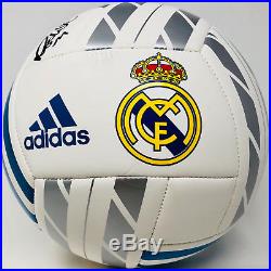 Ronaldo Signed Adidas Real Madrid Ball Beckett Bas Witness