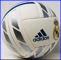 Ronaldo Signed Adidas Real Madrid Ball Beckett Bas Witness