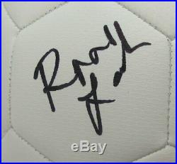 Rose LaVelle USA Women's Soccer Team Signed Nike Striped Soccer Ball JSA 145816