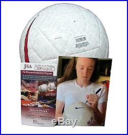 Rose LaVelle USA Women's Soccer Team Signed Nike White Soccer Ball JSA 145813