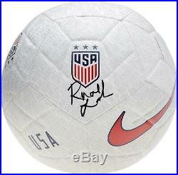 Rose Lavelle U. S. Women's National Team Signed White Nike USA Logo Soccer Ball