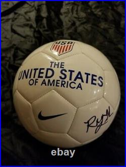 Rose Lavelle signed Nike USA Soccer Ball Washington Spirit World Cup