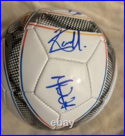 SDFC Signed Soccer Ball X7 Inaugural Season 2025 San Diego Lozano Tverskov