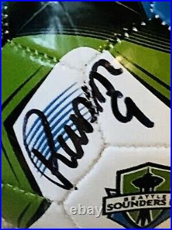 SEATTLE SOUNDERS RAUL RUIDIAZ HAND SIGNED MINI SOCCER BALL! 2019 CHAMPS! WithPROOF