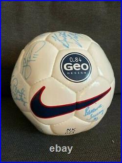 SIGNED 1999 USWNT Soccer Ball, autograph player FIFA Women's World Cup Team Nike