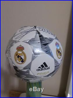 Soccer Ball Signed For 2015 Real Madrid Team