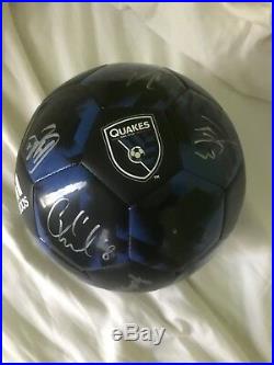 Sam Jose earthquakes Signed Soccer Ball With Certificate Of Authenticity