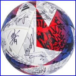 San Jose Earthquakes Signed MU Soccer Ball from 2023 MLS Season with32 Signatures