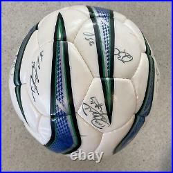 San Jose Earthquakes Team Signed Soccer Ball MLS Vintage Ball Landon Donovan