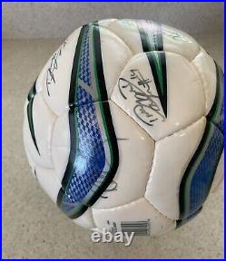 San Jose Earthquakes Team Signed Soccer Ball MLS Vintage Ball Landon Donovan