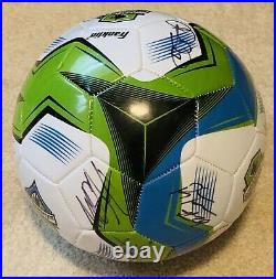 Seattle Sounders 2019 Team Signed Full Size Soccer Ball! Mls Champs! Exact Proof