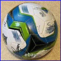Seattle Sounders 2019 Team Signed Full Size Soccer Ball! Mls Champs! Exact Proof