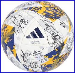 Seattle Sounders FC Signed MU Soccer Ball 2023 MLS Season with26 Autos AE47224