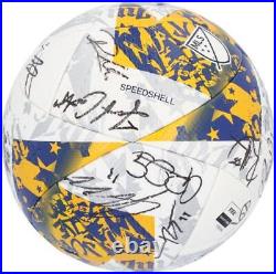 Seattle Sounders FC Signed MU Soccer Ball 2023 MLS Season with26 Autos AE47224