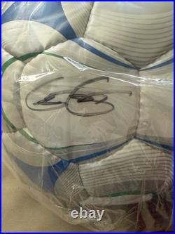 Seattle Sounders Players signed soccer ball