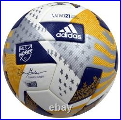 Seattle Sounders Signed 2021 Match Used Adidas Soccer Ball 16 Sigs Frei Fanatics