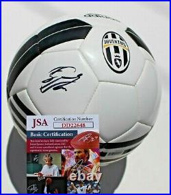 Sebastian Giovinco Signed Juventus Soccer Ball withJSA COA DD22648 Toronto FC